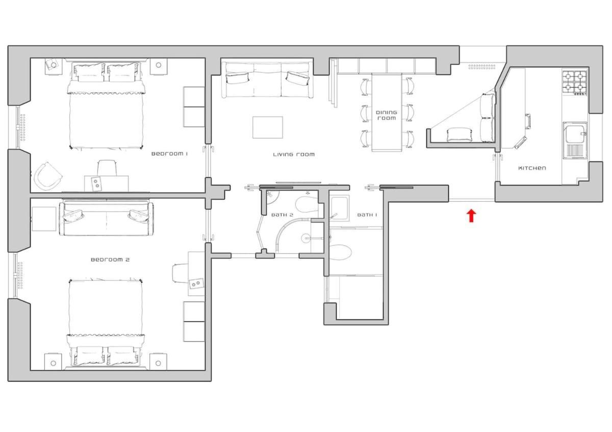 Style Julia 50 Mt From Colosseum Appartement Rome